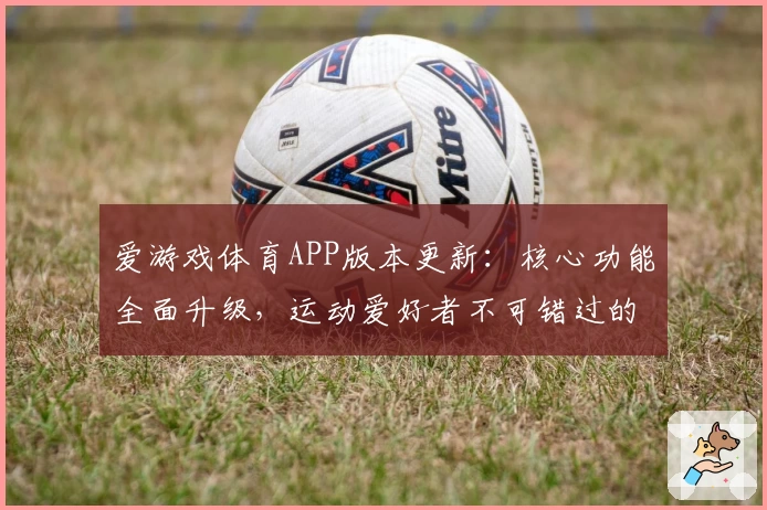 爱游戏体育APP版本更新：核心功能全面升级，运动爱好者不可错过的使用体验解析